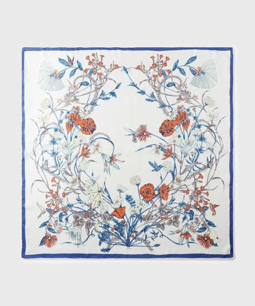 UNTITLED / アンタイトル バンダナ・スカーフ | フラワープリントスカーフ | 詳細1