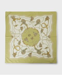 UNTITLED / アンタイトル バンダナ・スカーフ | リバータッセルプリントスカーフ