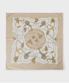 UNTITLED / アンタイトル バンダナ・スカーフ | リバータッセルプリントスカーフ