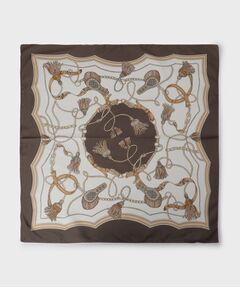 UNTITLED / アンタイトル バンダナ・スカーフ | リバータッセルプリントスカーフ