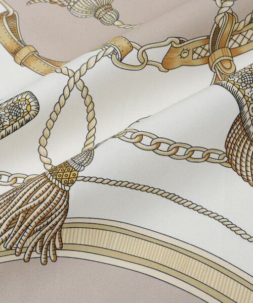 UNTITLED / アンタイトル バンダナ・スカーフ | リバータッセルプリントスカーフ | 詳細2