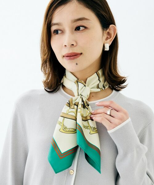 UNTITLED / アンタイトル バンダナ・スカーフ | リバーベルトプリントスカーフ | 詳細3