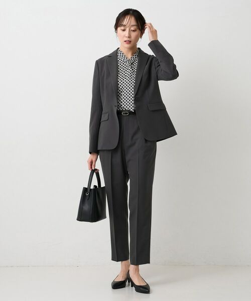 UNTITLED / アンタイトル パンツ | エアリータックテーパードパンツ | 詳細3