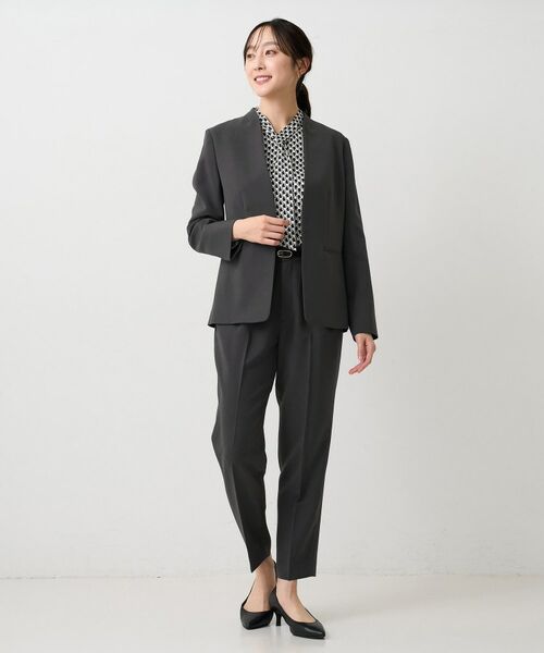 UNTITLED / アンタイトル パンツ | エアリータックテーパードパンツ | 詳細4