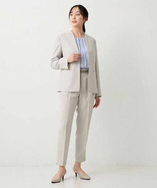 UNTITLED / アンタイトル パンツ | エアリータックテーパードパンツ | 詳細8