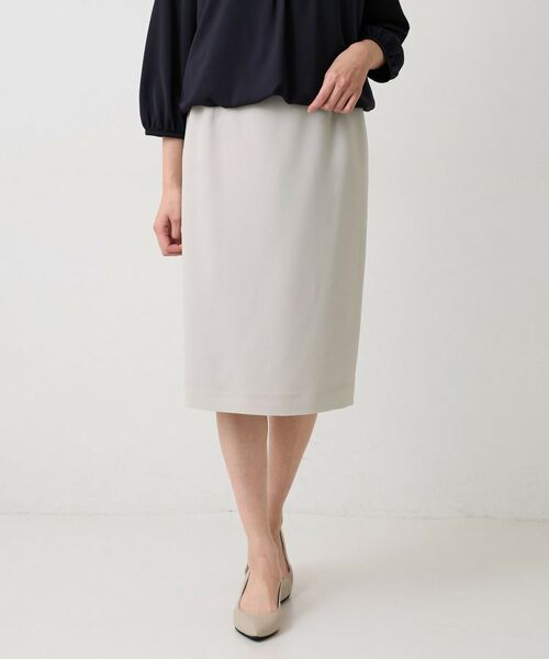 UNTITLED / アンタイトル スカート | エアリータイトスカート（グレージュ(050)）