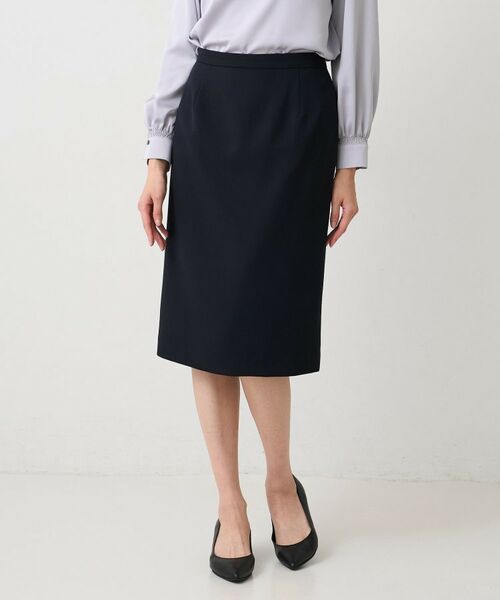 UNTITLED / アンタイトル スカート | エアリータイトスカート（ネイビー(094)）