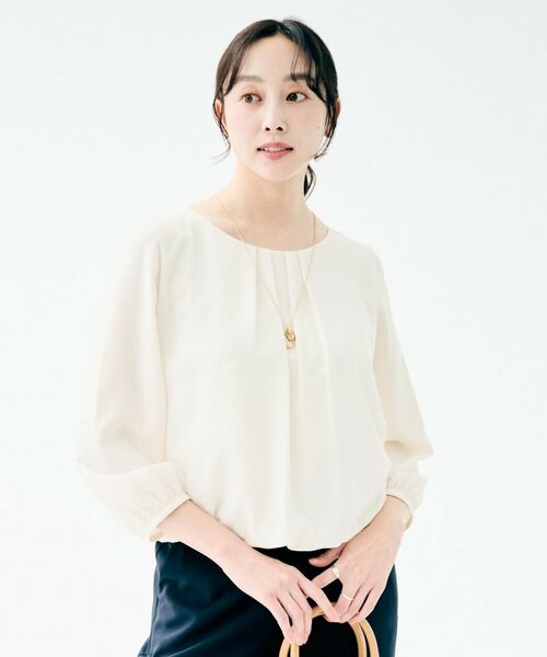 UNTITLED / アンタイトル シャツ・ブラウス | タックブラウス(グレージュ(050))