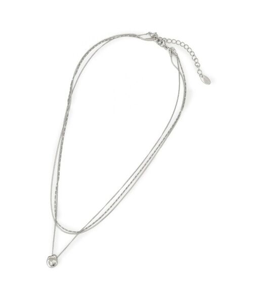 UNTITLED / アンタイトル ネックレス・ペンダント・チョーカー | 【ステンレス】レイヤードチェーンネックレス | 詳細2