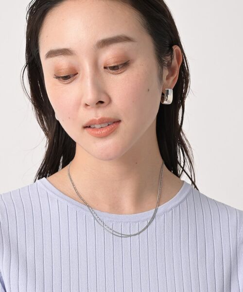 UNTITLED / アンタイトル ネックレス・ペンダント・チョーカー | 【ステンレス】レイヤードチェーンネックレス | 詳細8
