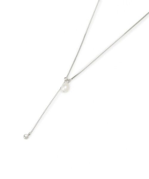 UNTITLED / アンタイトル ネックレス・ペンダント・チョーカー | Yラインネックレス（シルバー(006)）