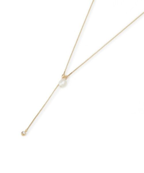 UNTITLED / アンタイトル ネックレス・ペンダント・チョーカー | Yラインネックレス（ゴールド(007)）