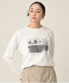 UNTITLED / アンタイトル カットソー | 【コットン100/洗える】フォトロングTシャツ