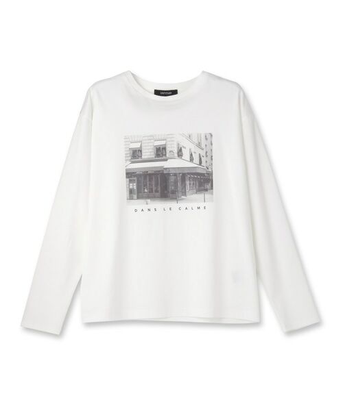 UNTITLED / アンタイトル カットソー | 【コットン100/洗える】フォトロングTシャツ | 詳細1