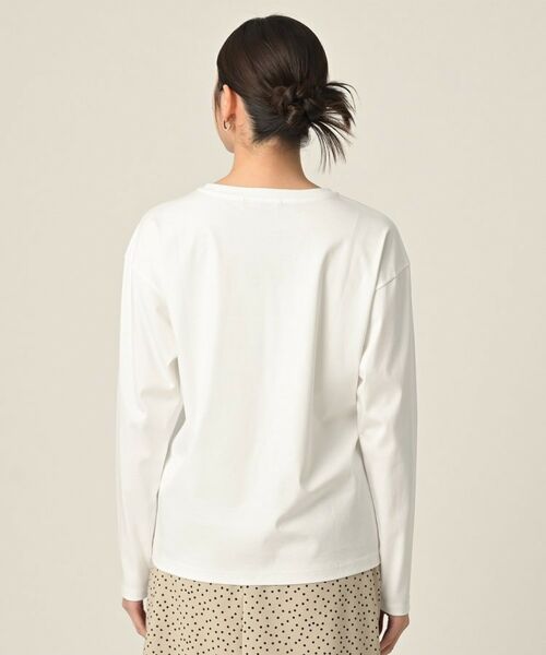 UNTITLED / アンタイトル カットソー | 【コットン100/洗える】フォトロングTシャツ | 詳細12