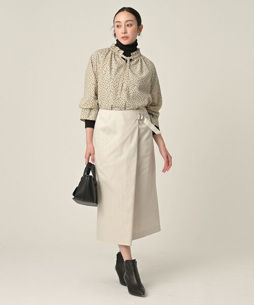 UNTITLED / アンタイトル カットソー | 【洗える/レイヤードインナー】ナチュラルテレコハイネックプルオーバー | 詳細12