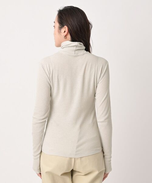 UNTITLED / アンタイトル カットソー | 【洗える/レイヤードインナー】ナチュラルテレコハイネックプルオーバー | 詳細16