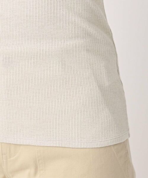 UNTITLED / アンタイトル カットソー | 【洗える/レイヤードインナー】ナチュラルテレコハイネックプルオーバー | 詳細19