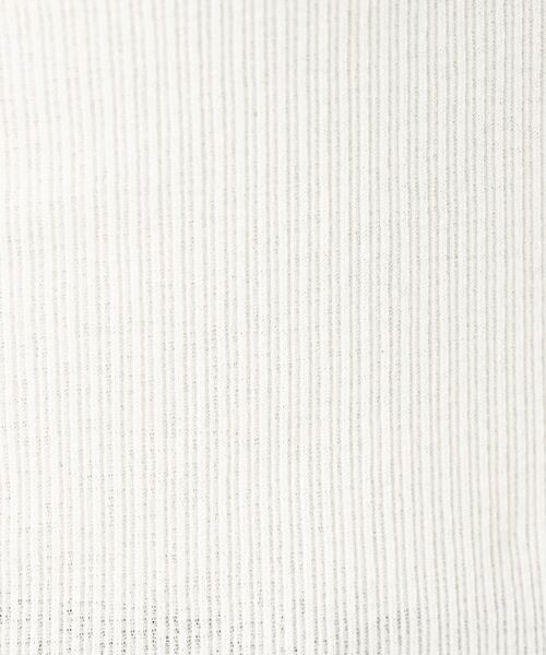 UNTITLED / アンタイトル カットソー | 【洗える/レイヤードインナー】ナチュラルテレコハイネックプルオーバー | 詳細5