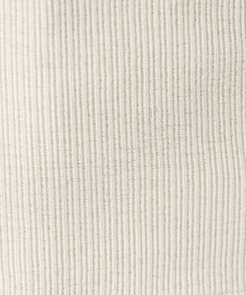 UNTITLED / アンタイトル カットソー | 【洗える/レイヤードインナー】ナチュラルテレコハイネックプルオーバー | 詳細9