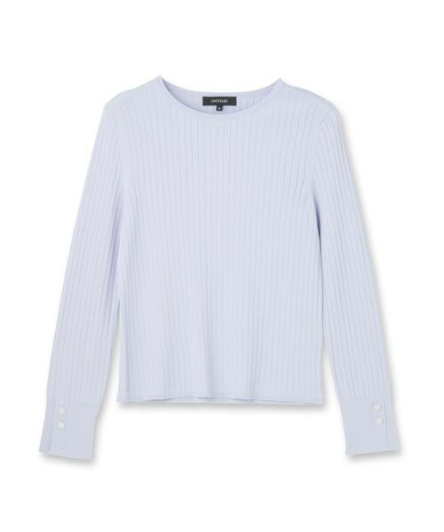 UNTITLED / アンタイトル ニット・セーター | ワイドリブニットプルオーバー | 詳細1