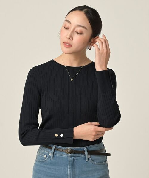 UNTITLED / アンタイトル ニット・セーター | ワイドリブニットプルオーバー | 詳細18