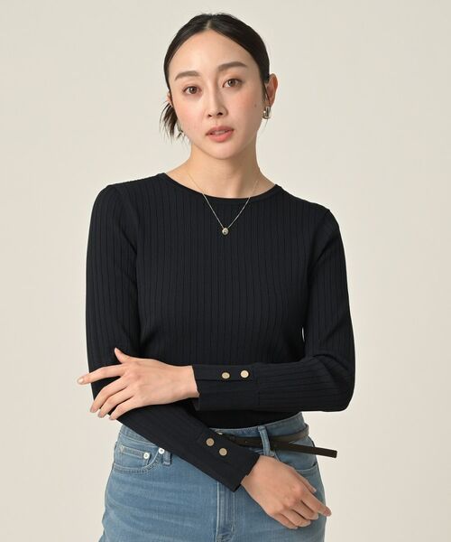 UNTITLED / アンタイトル ニット・セーター | ワイドリブニットプルオーバー | 詳細19