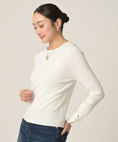 UNTITLED / アンタイトル ニット・セーター | ワイドリブニットプルオーバー | 詳細2