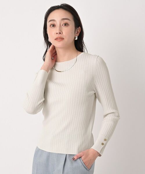 UNTITLED / アンタイトル ニット・セーター | ワイドリブニットプルオーバー | 詳細6