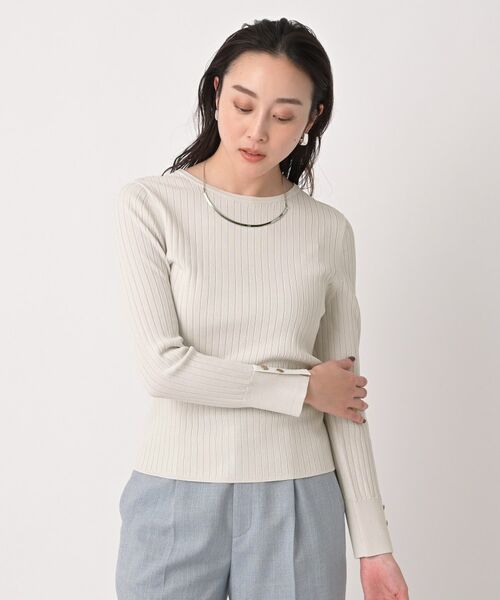 UNTITLED / アンタイトル ニット・セーター | ワイドリブニットプルオーバー | 詳細7