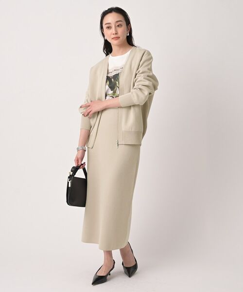 UNTITLED / アンタイトル カーディガン・ボレロ | ジップアップニットカーディガン | 詳細11