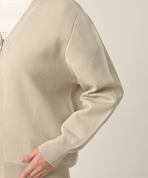 UNTITLED / アンタイトル カーディガン・ボレロ | ジップアップニットカーディガン | 詳細17