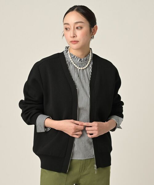 UNTITLED / アンタイトル カーディガン・ボレロ | ジップアップニットカーディガン | 詳細4