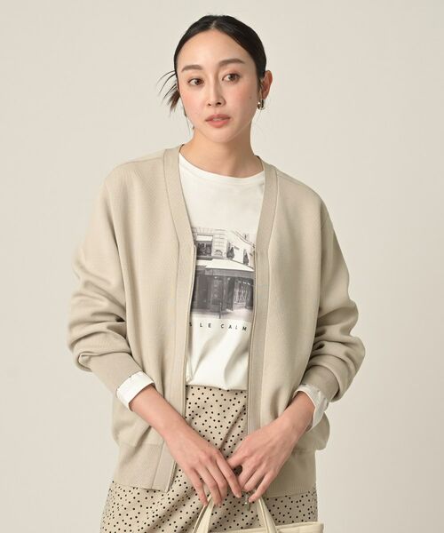 UNTITLED / アンタイトル カーディガン・ボレロ | ジップアップニットカーディガン | 詳細9
