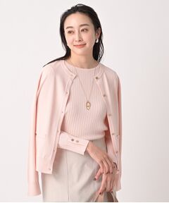 UNTITLED / アンタイトル カーディガン・ボレロ | クルーネックニットカーディガン