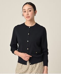 UNTITLED / アンタイトル カーディガン・ボレロ | クルーネックニットカーディガン