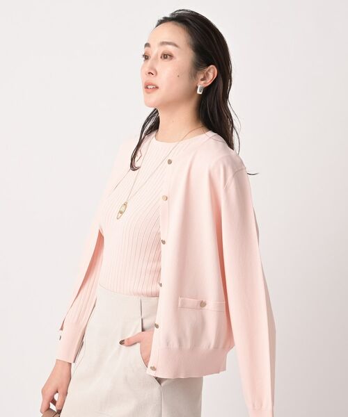 UNTITLED / アンタイトル カーディガン・ボレロ | クルーネックニットカーディガン | 詳細10