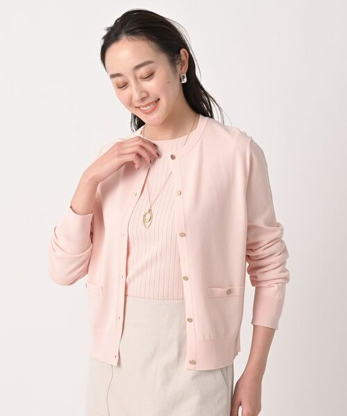 UNTITLED / アンタイトル カーディガン・ボレロ | クルーネックニットカーディガン | 詳細11