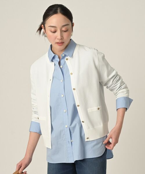 UNTITLED / アンタイトル カーディガン・ボレロ | クルーネックニットカーディガン | 詳細2