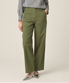 UNTITLED / アンタイトル パンツ | サテンベイカーパンツ