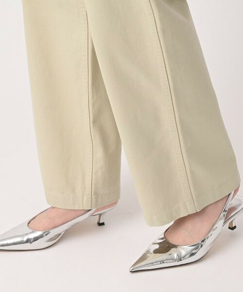 UNTITLED / アンタイトル パンツ | サテンベイカーパンツ | 詳細17