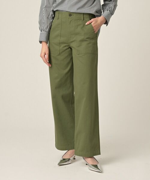 UNTITLED / アンタイトル パンツ | サテンベイカーパンツ | 詳細2