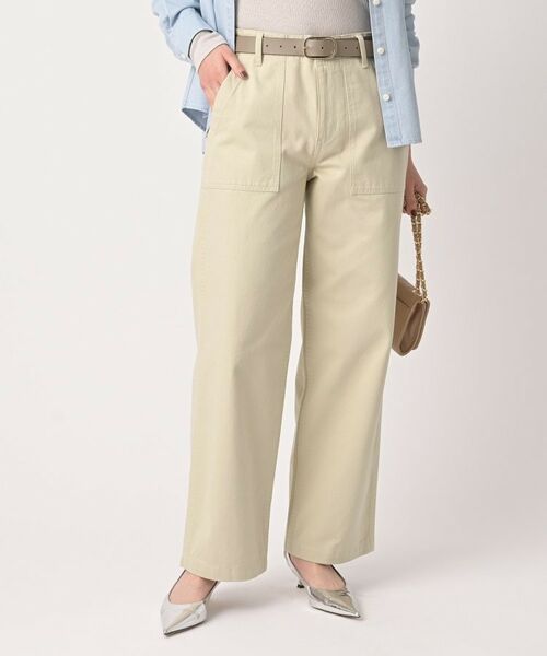 UNTITLED / アンタイトル パンツ | サテンベイカーパンツ | 詳細6