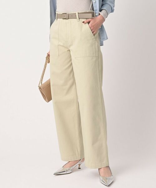 UNTITLED / アンタイトル パンツ | サテンベイカーパンツ | 詳細7