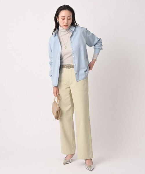 UNTITLED / アンタイトル パンツ | サテンベイカーパンツ | 詳細8