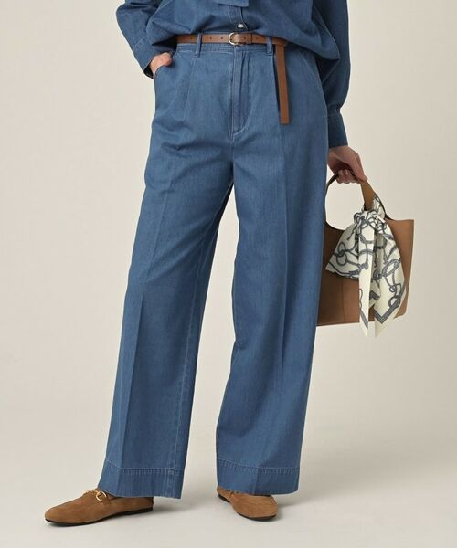 UNTITLED / アンタイトル デニムパンツ | ライトウェイトデニムパンツ（ブルー(092)）