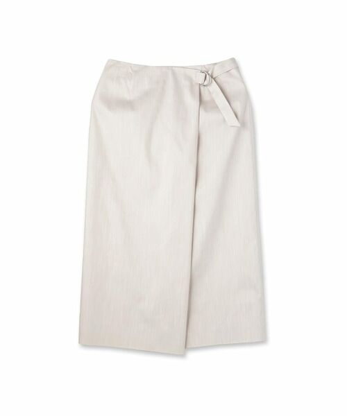 UNTITLED / アンタイトル ロング・マキシ丈スカート | デニム調シャンブレーナロースカート | 詳細1