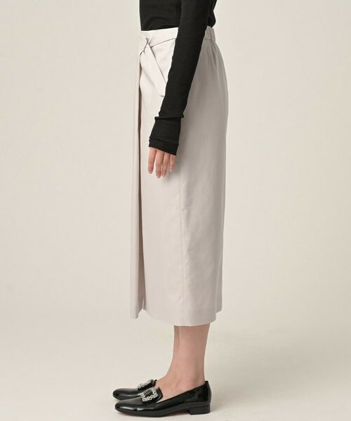 UNTITLED / アンタイトル ロング・マキシ丈スカート | デニム調シャンブレーナロースカート | 詳細11
