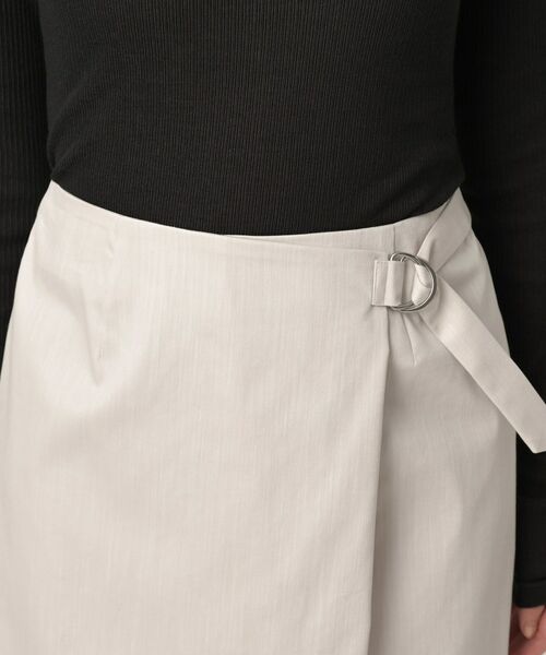 UNTITLED / アンタイトル ロング・マキシ丈スカート | デニム調シャンブレーナロースカート | 詳細13