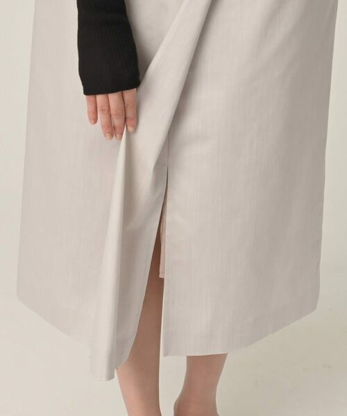 UNTITLED / アンタイトル ロング・マキシ丈スカート | デニム調シャンブレーナロースカート | 詳細17